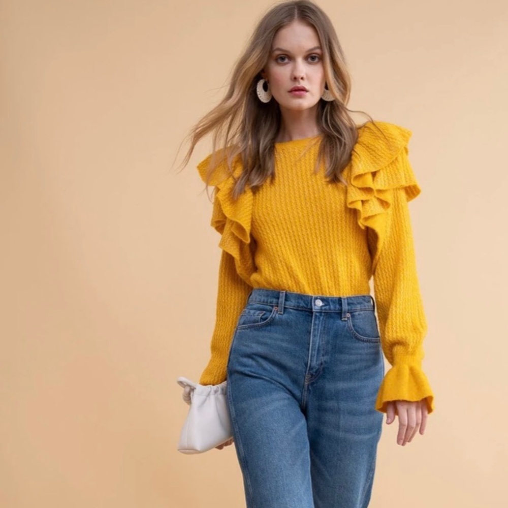 NWT - Yellow Rachel Parcell Sweater!! 💛
